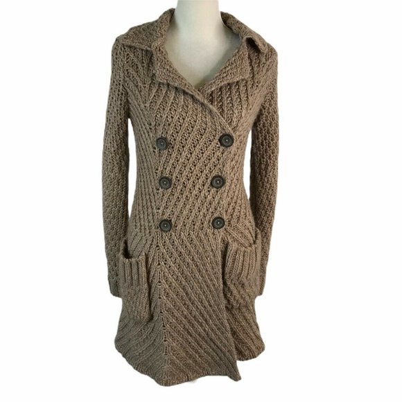 Free People - Chunky Knit Cardigan - Picture 2 of 12